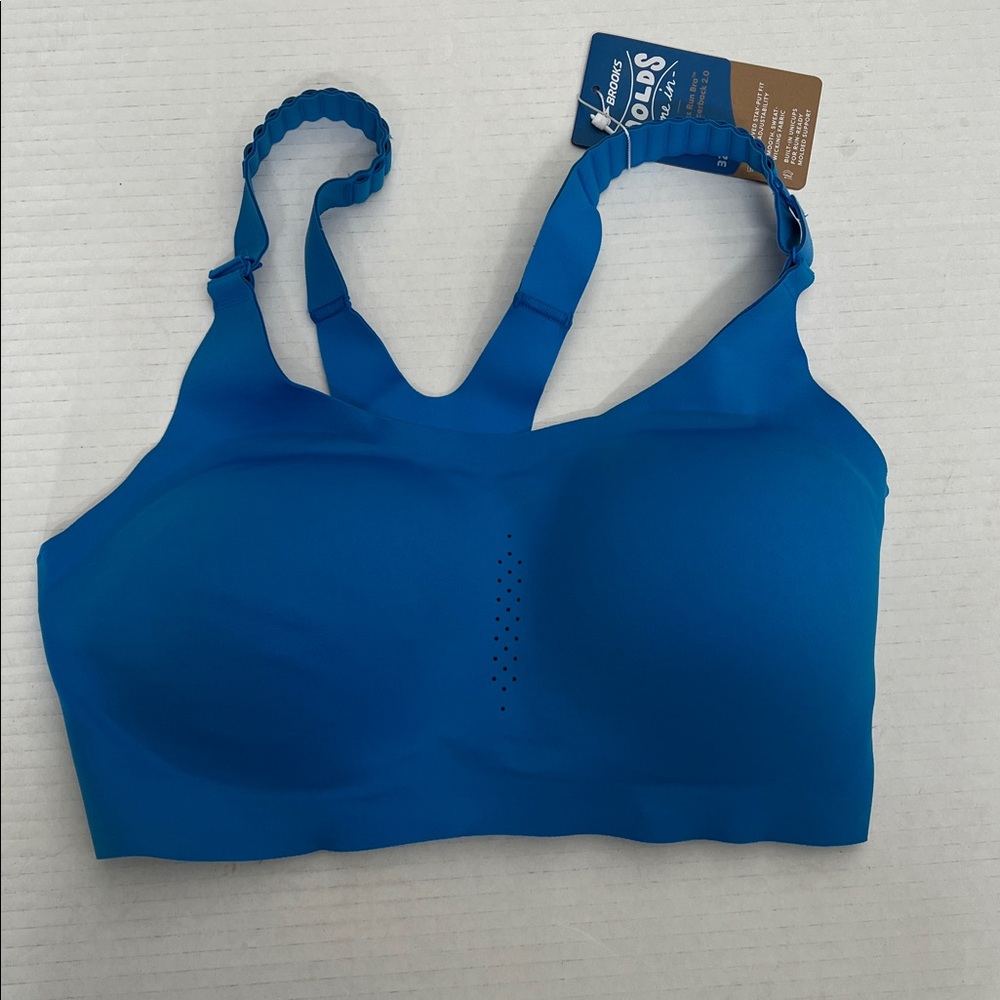 Brooks azure  Blue dare reaver back 2.0 run Bra